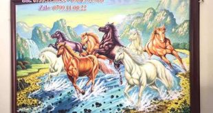 Dịch vụ vẽ tranh tường, vẽ tranh tường phong cảnh, vẽ tranh tường phòng khách, vẽ tranh tường ngựa, vẽ tranh tường mã đáo thành công