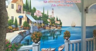 Dịch vụ vẽ tranh tường, vẽ tranh tường phong cảnh, vẽ tranh tường phòng khách, vẽ tranh tường cafe, vẽ tranh tường quán ăn