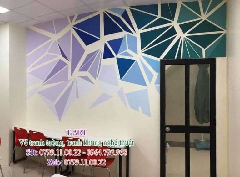 Vẽ Tranh Tường Văn Phòng, Công Ty | Phòng Làm Việc ''Đầy Sáng Tạo''