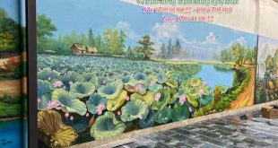 Dịch vụ vẽ tranh tường, vẽ tranh tường phong cảnh, vẽ tranh tường phòng khách, vẽ tranh tường cafe, vẽ tranh tường quán ăn
