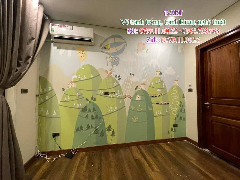 Dịch vụ vẽ tranh tường, vẽ tranh tường mầm non, vẽ tranh tường tiểu học, vẽ tranh tường phòng học, vẽ tranh tường phòng bé, vẽ tranh tường cho bé, vẽ tranh tường trẻ em