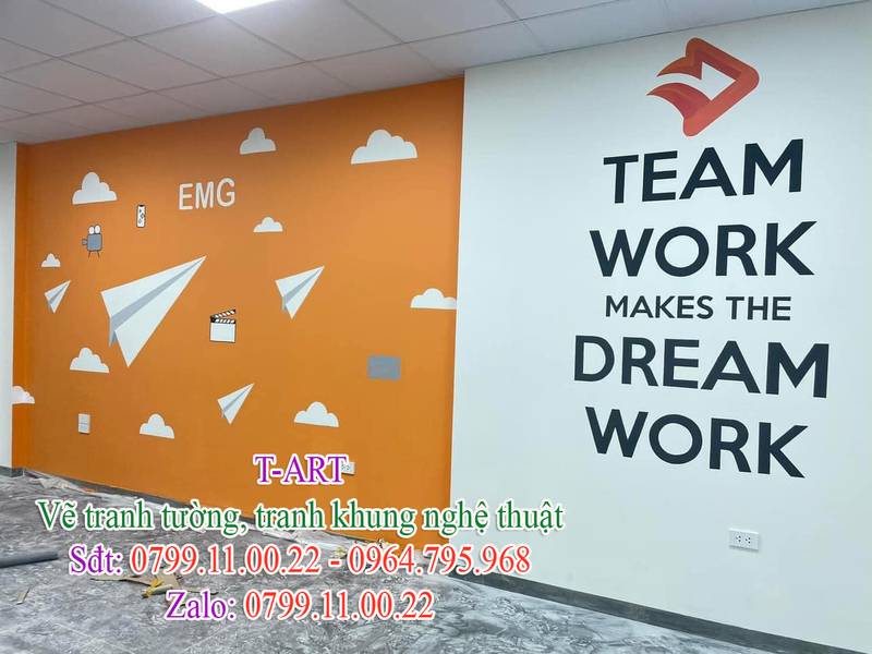 Dịch vụ vẽ tranh tường, vẽ tranh tường văn phòng, vẽ tranh tường công ty, vẽ tranh tường sáng tạo, vẽ tranh tường phòng làm việc, vẽ tranh tường trung tâm tiếng Anh