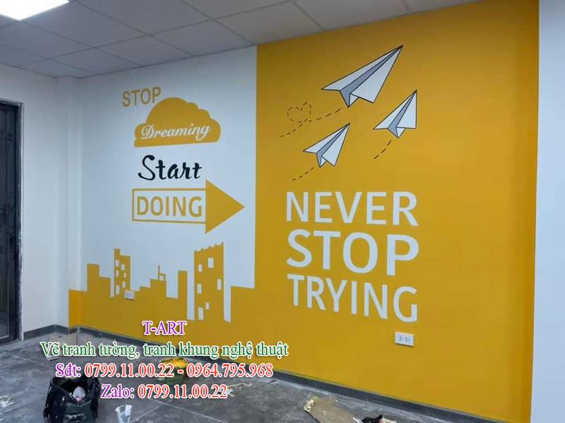 Dịch vụ vẽ tranh tường, vẽ tranh tường văn phòng, vẽ tranh tường công ty, vẽ tranh tường sáng tạo, vẽ tranh tường phòng làm việc, vẽ tranh tường trung tâm tiếng Anh