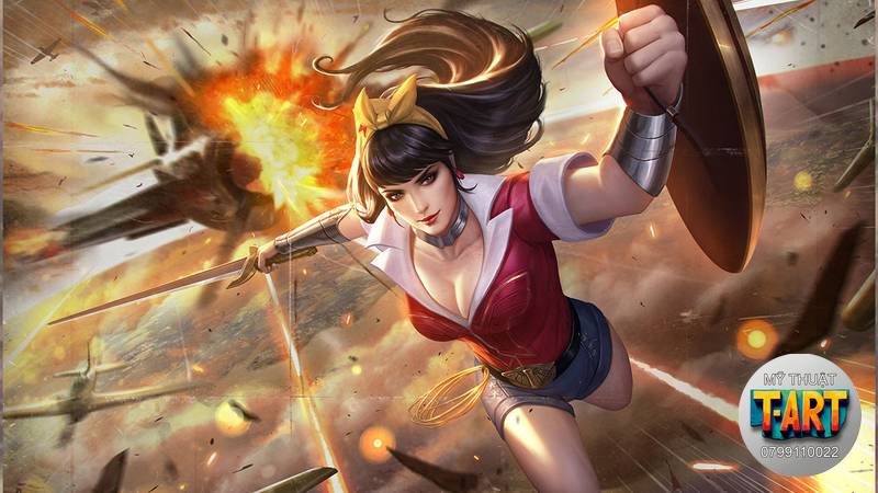 Wonder Woman Liên Quân Mùa S3–2025! Cách Chơi, Lên Đồ & Combo