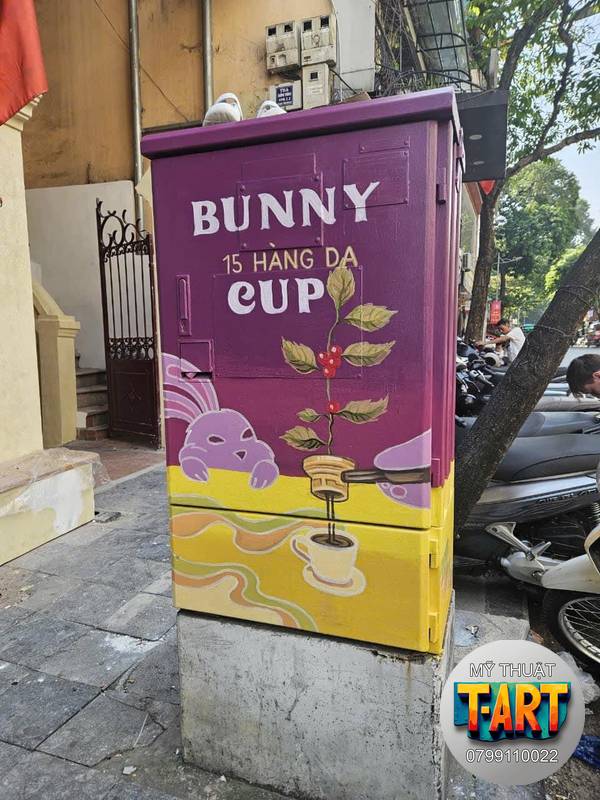 Vẽ Bốt Điện vẽ tranh bốt điện, trang trí bốt điện đường phố, bốt điện nghệ thuật, vẽ tường công cộng, vẽ tranh bảo vệ môi trường, làm đẹp bốt điện