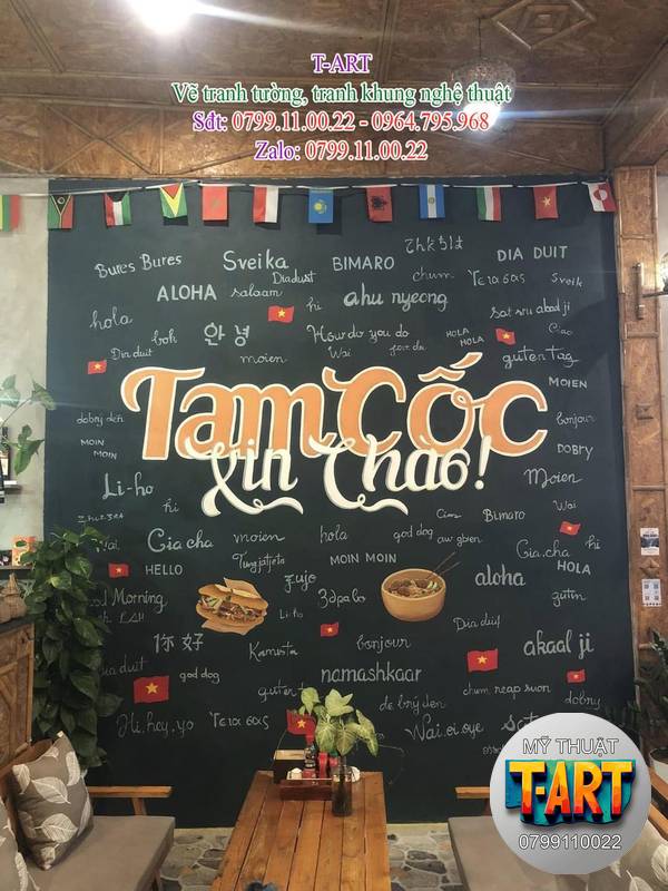 Vẽ Tranh Tường Cafe, Trà Chanh, Trà Sữa tranh tường quán cà phê, vẽ tường quán trà sữa, vẽ tường quán trà chanh, trang trí tường quán cafe đẹp, vẽ tranh tường quán nước, tranh 3D quán cafe