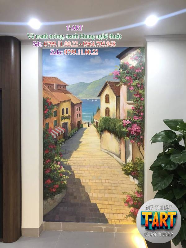 Vẽ Tranh Tường Phong Cảnh Châu Âu vẽ tranh tường phong cảnh Châu Âu, tranh tường Châu Âu cổ điển, tranh tường phố cổ Châu Âu, vẽ tường phong cách Châu Âu, tranh tường lâu đài Châu Âu, vẽ tranh Châu Âu nghệ thuật