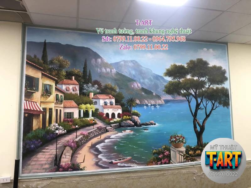 Vẽ Tranh Tường Phong Cảnh Châu Âu vẽ tranh tường phong cảnh Châu Âu, tranh tường Châu Âu cổ điển, tranh tường phố cổ Châu Âu, vẽ tường phong cách Châu Âu, tranh tường lâu đài Châu Âu, vẽ tranh Châu Âu nghệ thuật