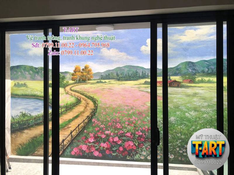Vẽ Tranh Tường Phòng Ngủ tranh tường phòng ngủ, vẽ thư giãn phòng ngủ, vẽ tường nghệ thuật phòng ngủ, vẽ tranh nhẹ nhàng trong phòng, trang trí phòng ngủ đẹp, tranh tường mơ mộng