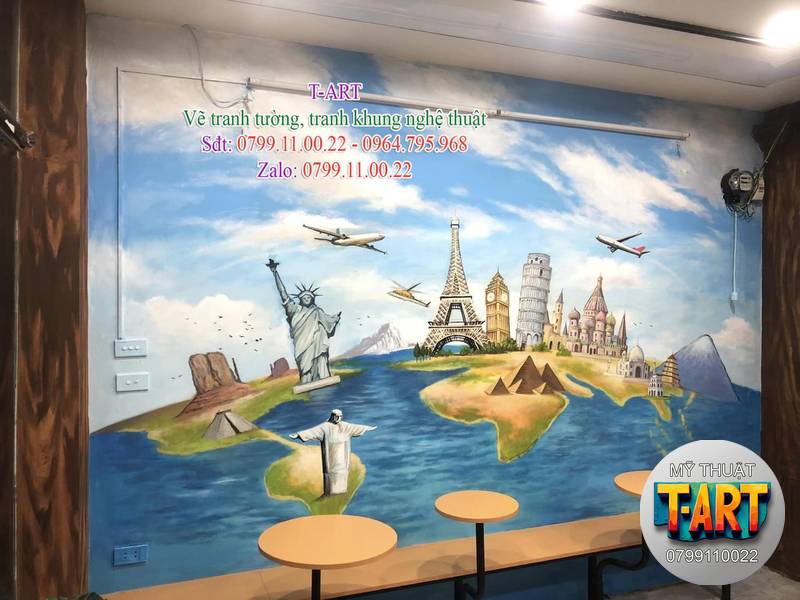 Vẽ Tranh Tường Văn Phòng, Công Ty, Phòng Làm Việc vẽ tường văn phòng, tranh tường công ty sáng tạo, vẽ trang trí tường phòng làm việc, tranh văn phòng hiện đại, vẽ khẩu hiệu văn phòng, tranh động lực công ty